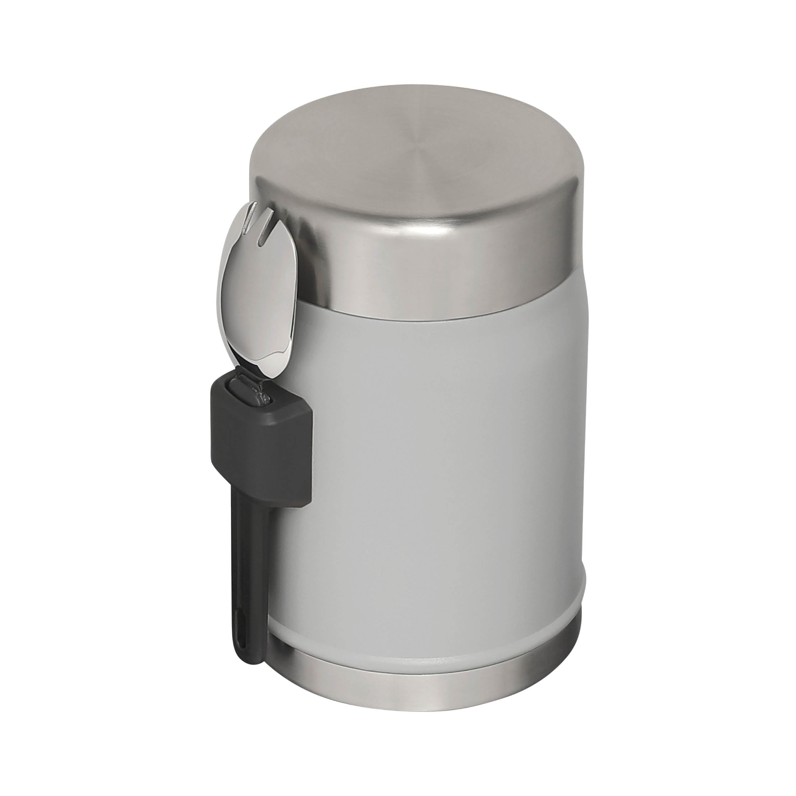 Stanley Classic Legendary Food Jar 0.4L With Spork - Keeps Cold For 7 Hours - BPA-Free Stainless Steel Soup Flask - Leakproof - Dishwasher Safe - Rose Quartz