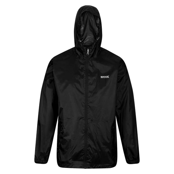 Regatta Mens Waterproof Pack-it III Jacket Breathable Lightweight Windproof Stuff Sack
