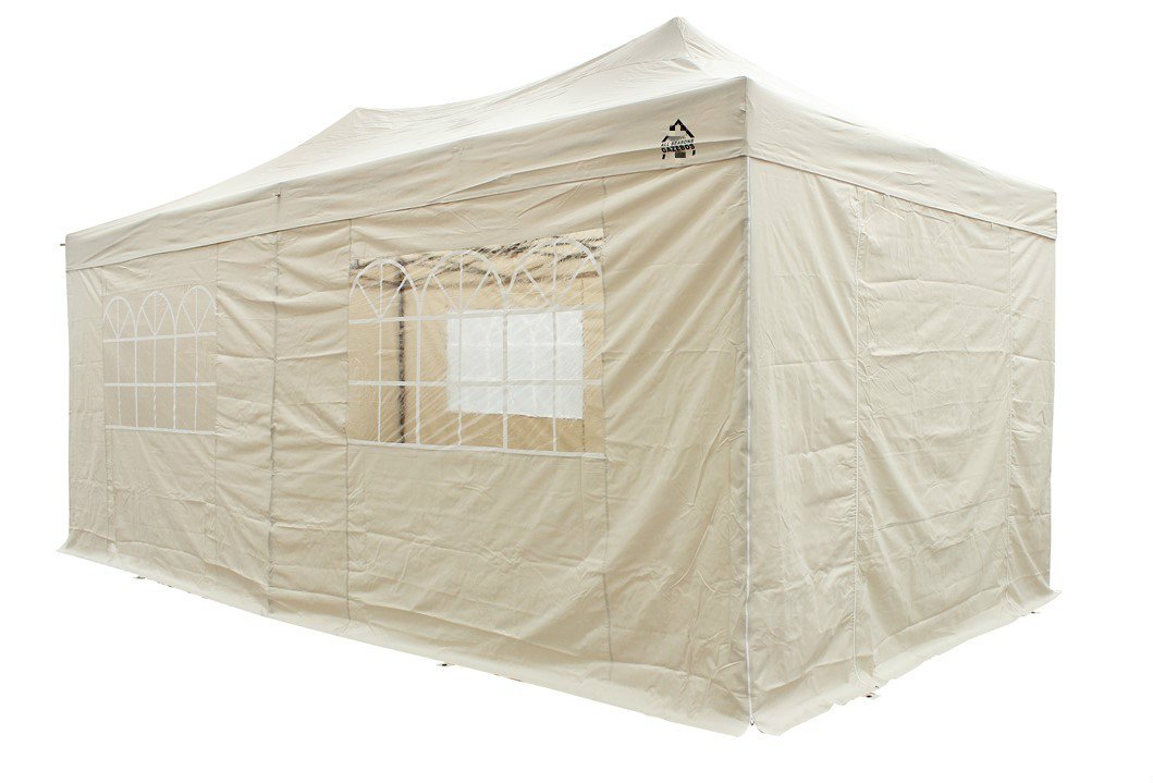 All Seasons Gazebos Heavy Duty, 100% waterproof, 3x6m Pop up Gazebo with 4 x fully waterproof superior Side Walls. 17 Colours ava