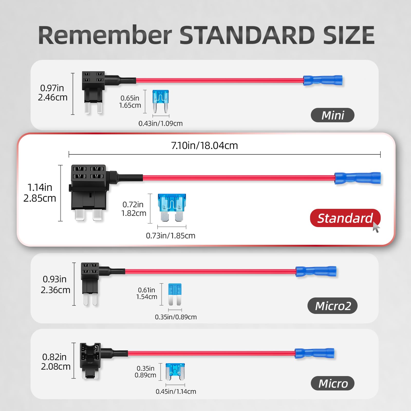 JOREST 300Pcs Car Fuses Assorted Kit, 160 Mini Blade Fuses Automotive + 90 Standard Mixed Fuses + 50 Micro Fuse Set + Fuse Puller – for RV Truck Motorcycle(2Amp 3A 5A 7.5A 10A 15A 20A 25A 30A 35A 40A)