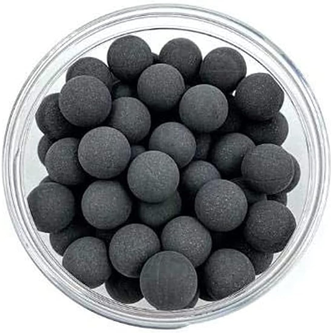 100 x Rubber Steel Balls Projectiles Heavy Ammo for Training Shooting Home and Self Defense Pistols in 68 Caliber