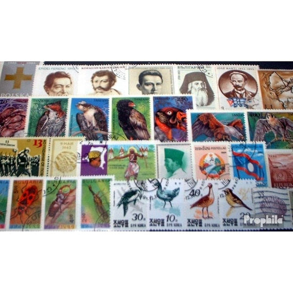 all World 1000 different stamps (Stamps for collectors)