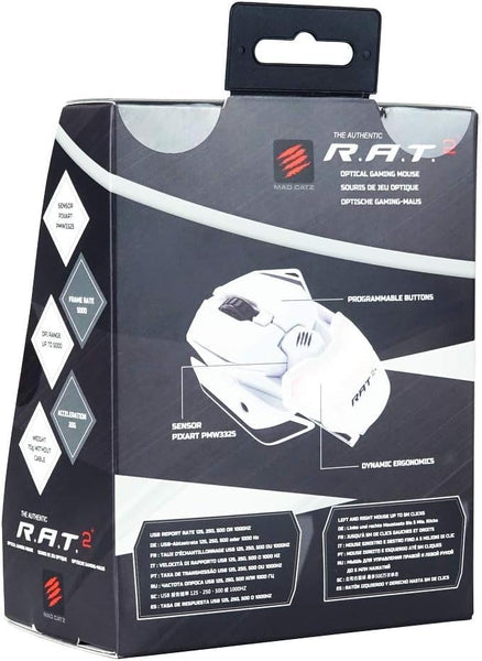 MAD CATZ R.A.T. 8+ Gaming Mouse (USB/Black/16000dpi/11 Buttons) - MR05DCINBL000-0