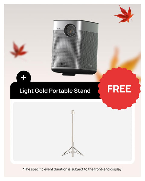 XGIMI Halo+ 1080P Portable Projector, 4K Input Supported, 700 ISO Lumens with Integrated Harman Kardon Speaker, Auto Focus&Keystone,ISA Technology, Android TV 10.0, Wireless Casting WiFi Bluetooth