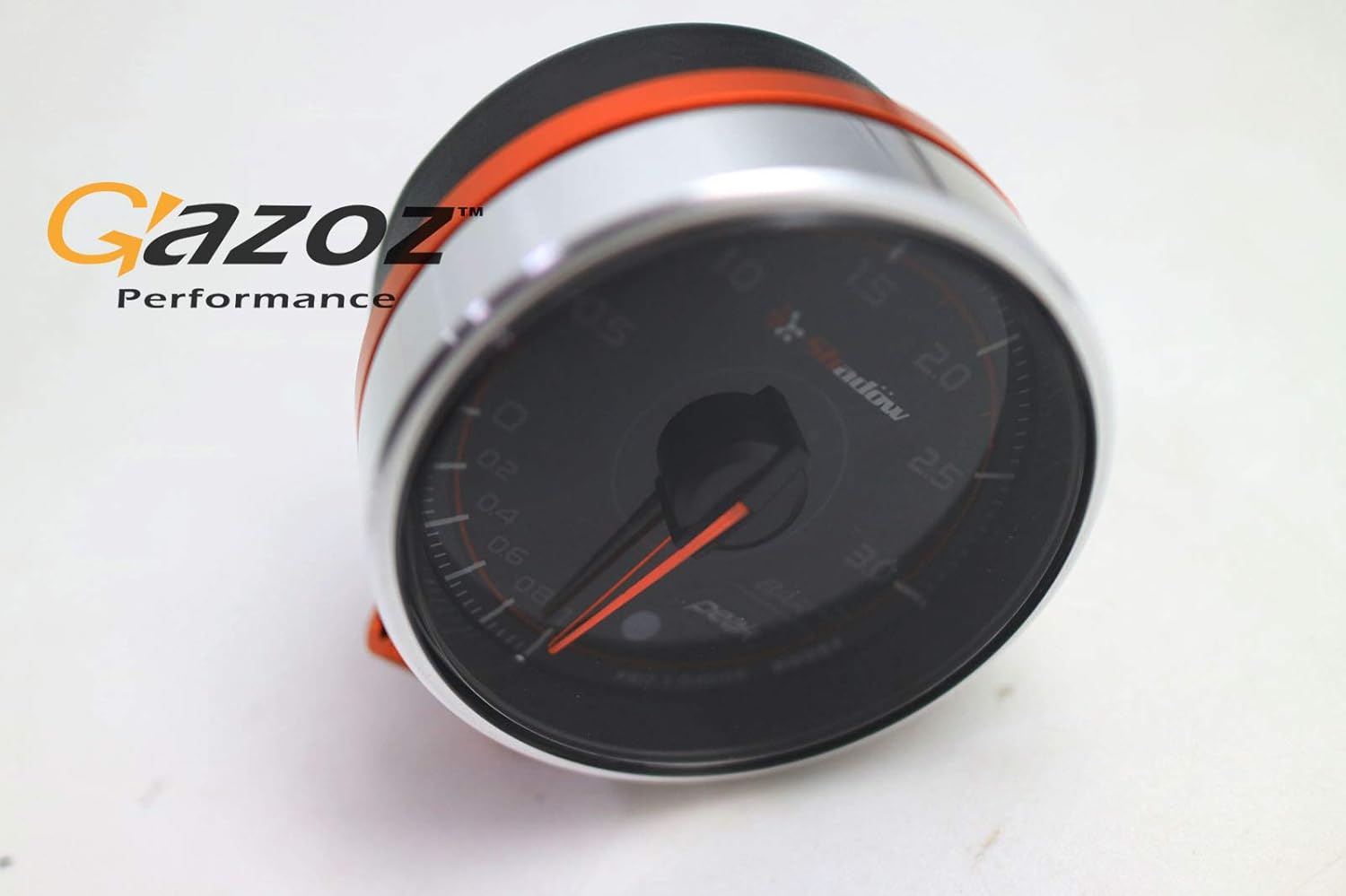 Gazoz Performance 52mm Boost Gauge PRO3 BF Turbo Meter 3 BAR Dual LED Electrical - Shadow Gauge