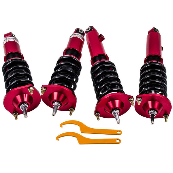maXpeedingrods 24 Levels Coilovers for Mazda Miata MX5 1.6 1.8 NA 1989-1997 Adjustable Damper Shock Absorber Strut