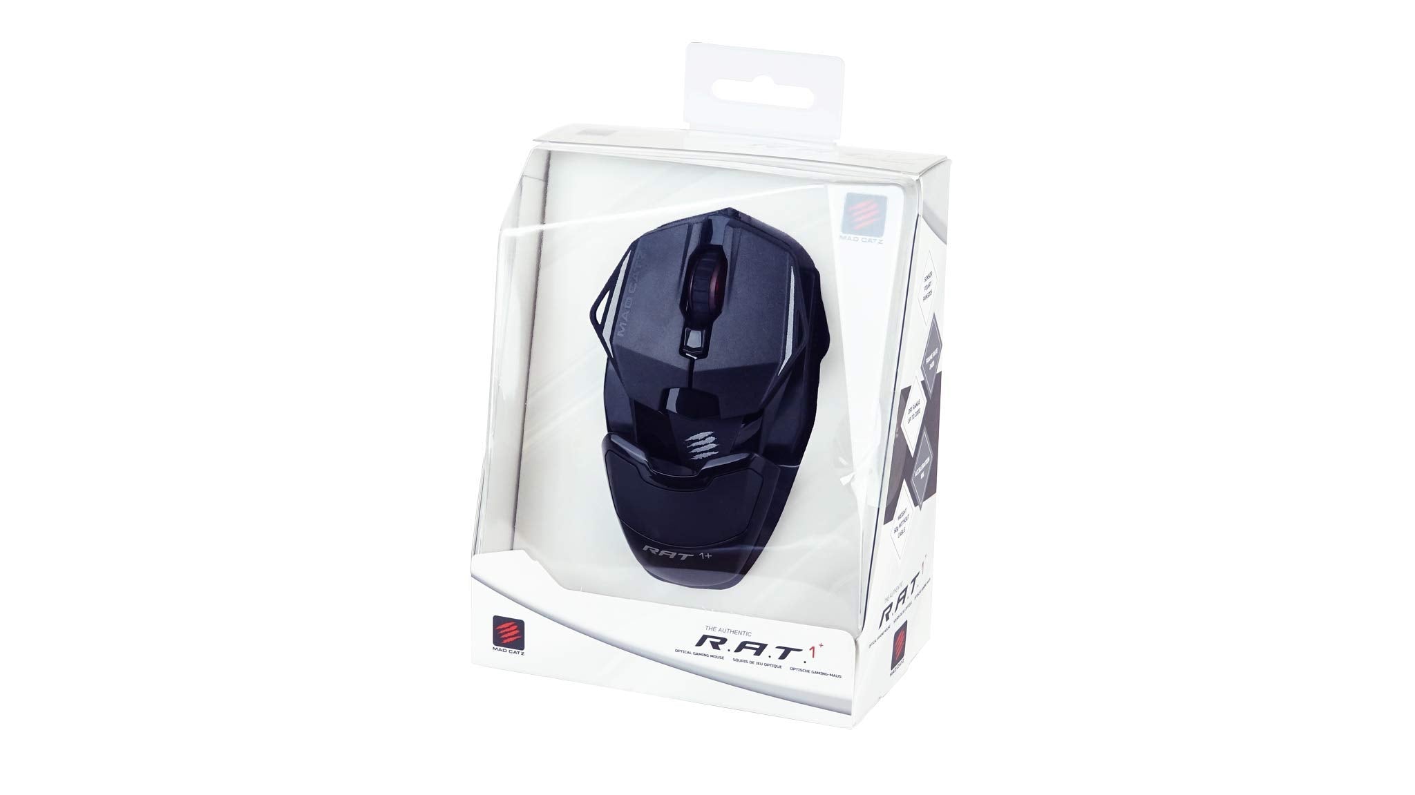 MAD CATZ R.A.T. 8+ Gaming Mouse (USB/Black/16000dpi/11 Buttons) - MR05DCINBL000-0