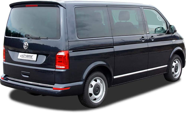 RDX Racedesign Roof Spoiler RDDS122 Transporter T6 -2015 (With Tailgate) (PU), Black or Dark Grey