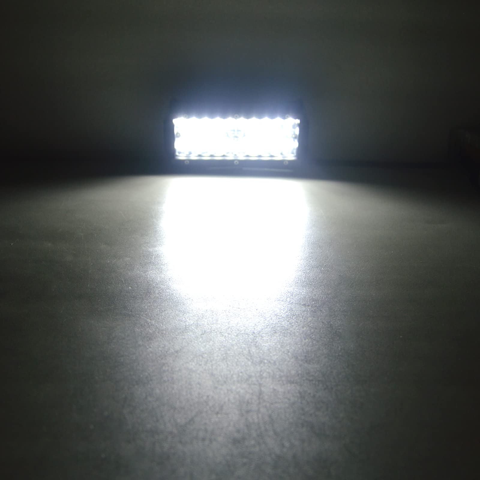 RIGIDON 8D Led Work Light Bar, 12 inch 240W 12V 24V 7D Tri Row Fog Light for Car Off road Truck SUV ATV 4x4 Boat, Flood Spot Combo Beam, Waterproof Outdoor Driving Lighting, 6000K White