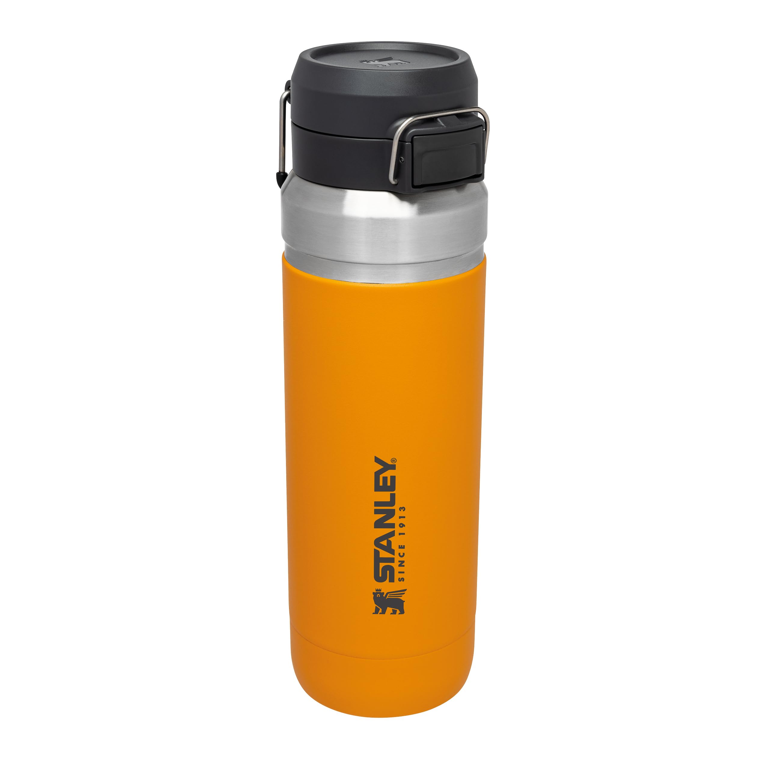 STANLEY Quick Flip Stainless Steel Water Bottle 0.47L - Keeps Cold For 7 Hours - Leakproof - BPA-Free Thermal Flask - Dishwasher Safe - Cup Holder Compatible