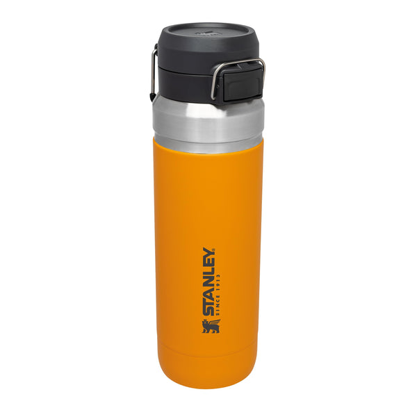 STANLEY Quick Flip Stainless Steel Water Bottle 0.47L - Keeps Cold For 7 Hours - Leakproof - BPA-Free Thermal Flask - Dishwasher Safe - Cup Holder Compatible