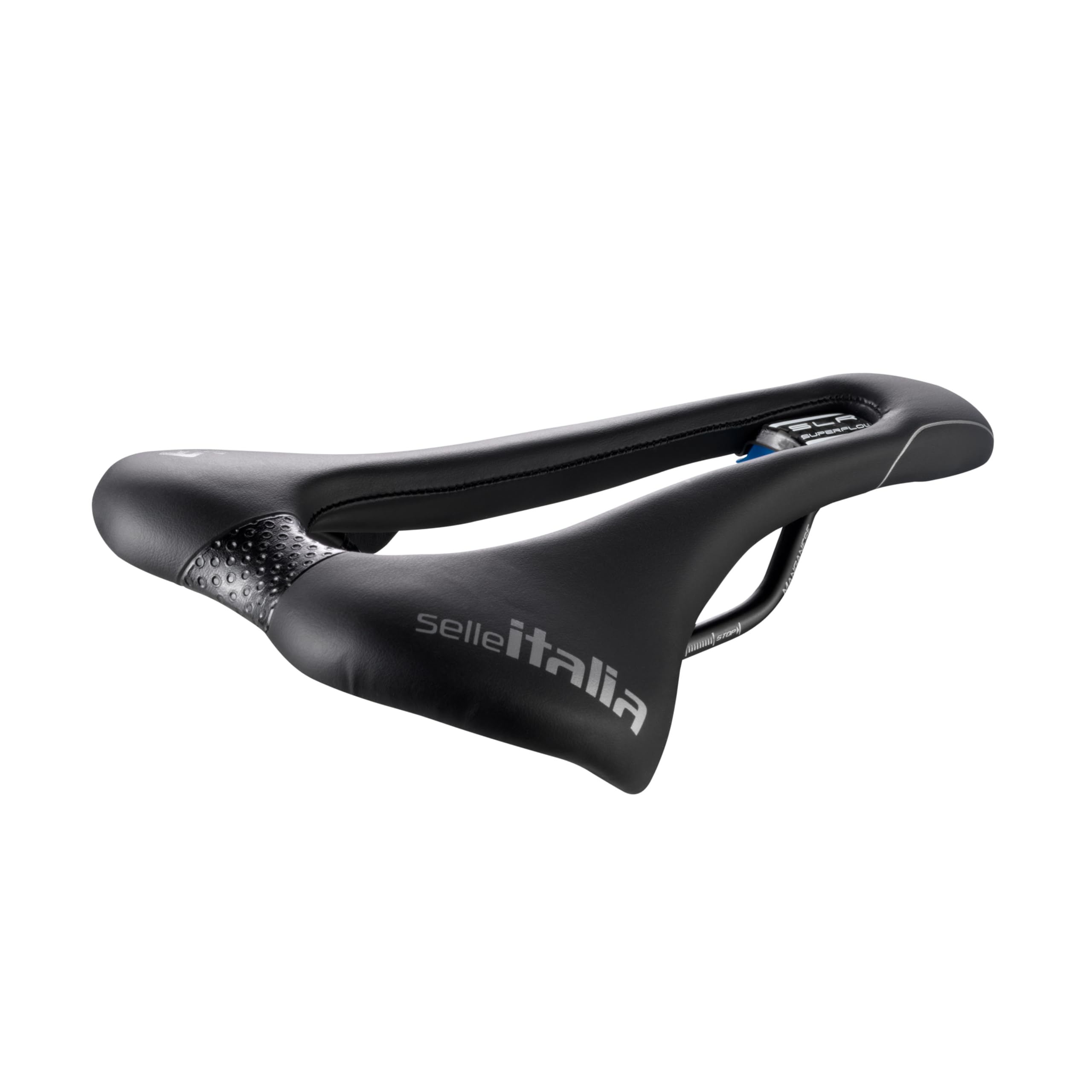 Selle Italia SLR TM Superflow Manganese Bike Saddle, Black, Size L3