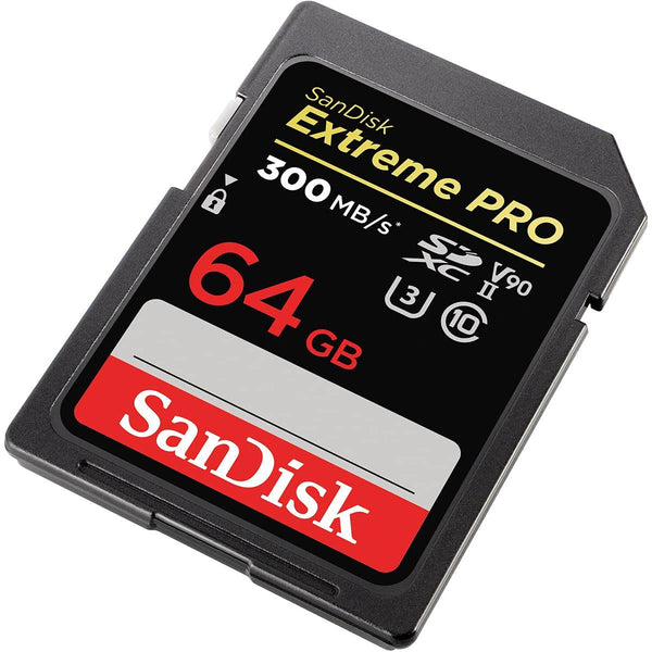 SanDisk 128GB Extreme PRO SDXC card, SD Card, V30 Memory Card, 4K UHD, up to 200 MB/s, SanDisk QuickFlow Technology, RescuePro Deluxe Data Recovery Software, UHS-I, Class 10, U3, V30