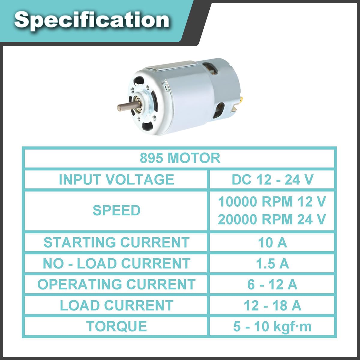 2 Pcs 545 Micro Motor DC 3.7-7.4 V 23500 RPM Long Shaft High Torque Gear RC Power Wheel Mini/Small Motor with Spring Wire, for RC Toy Car/Robot/Mini Fan/Electric Drill/UAV/DIY/Test