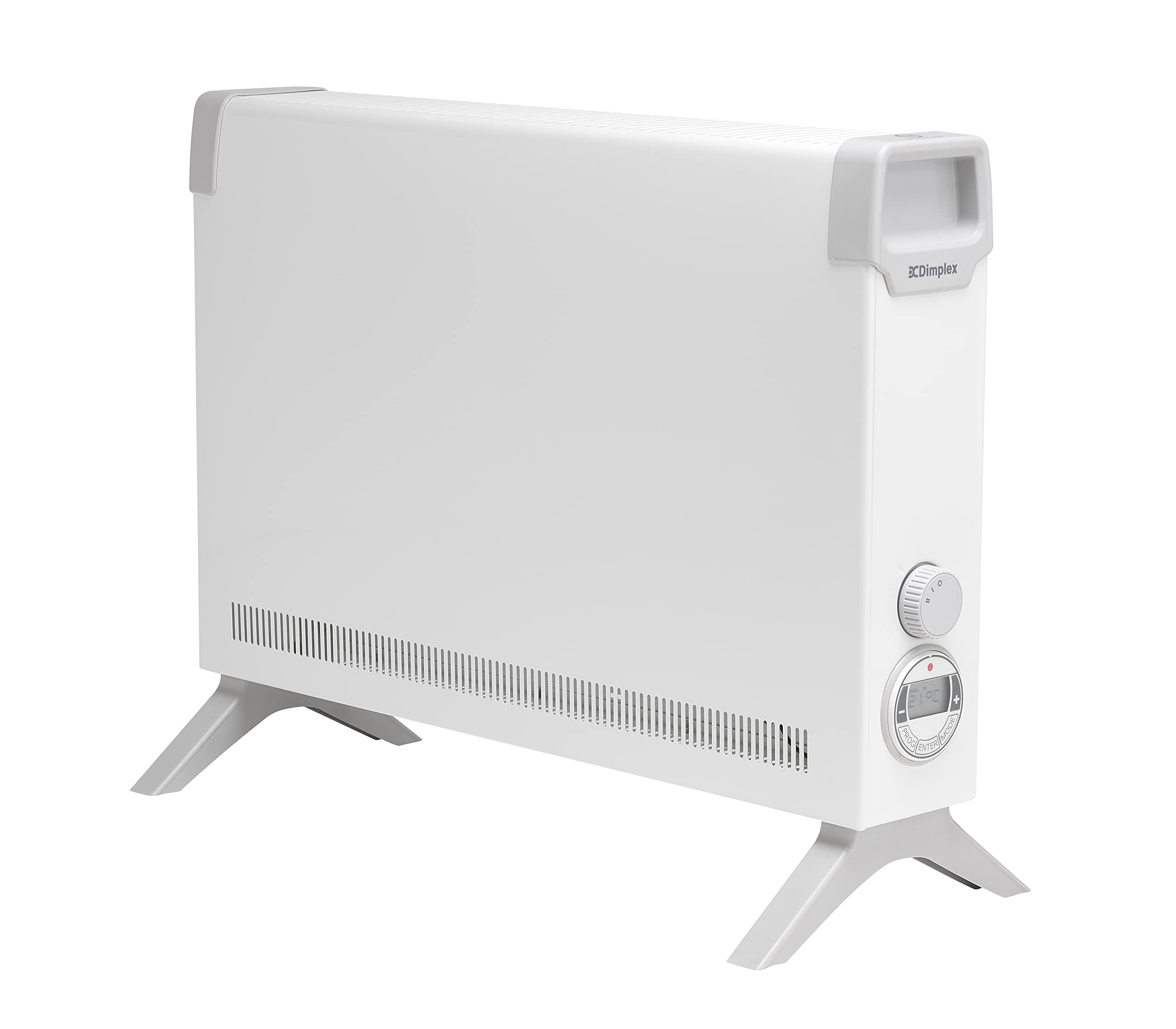 Dimplex ML2TSTIE7 2kW Convector Heater, Electric Freestanding & Wall Mountable Plug In Electric Heater, with Thermostat, Electronic Timer, Portable or