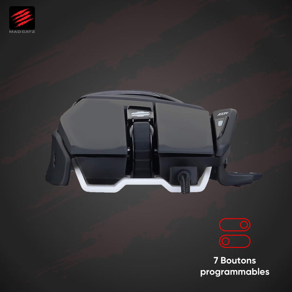 MAD CATZ R.A.T. 8+ Gaming Mouse (USB/Black/16000dpi/11 Buttons) - MR05DCINBL000-0