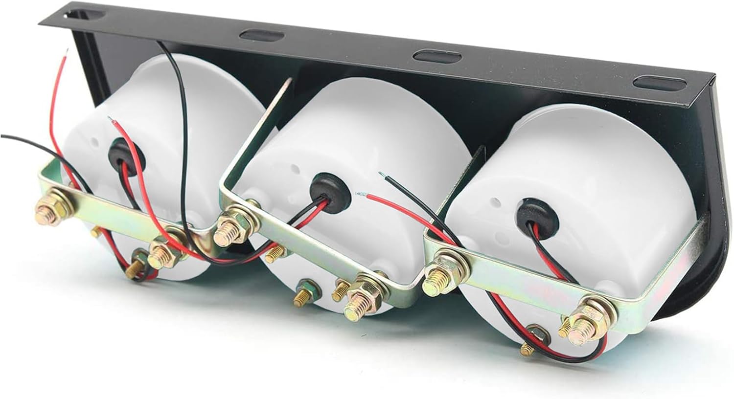 Simoni Racing DIN Panel Metal for 3x52 mm instruments black