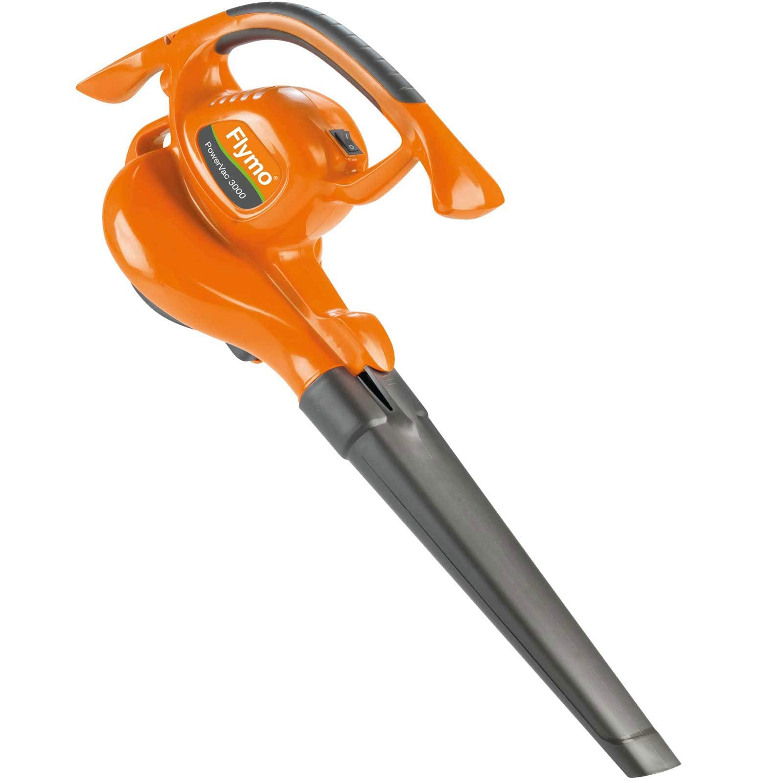 Flymo PowerVac 3000 Electric Garden Blower & Vacuum | 3-in-1 Powerful Leaf Blower, Vacuum & Mulcher | 3000W