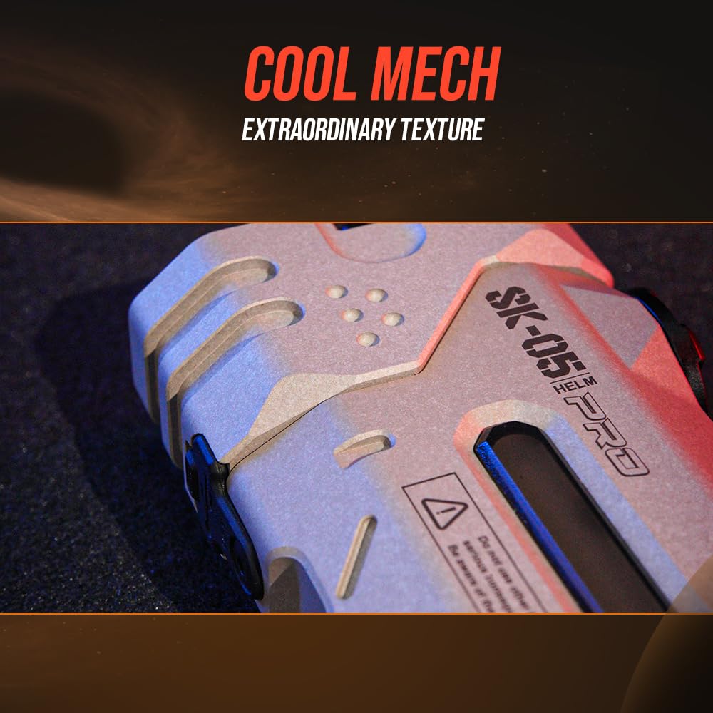 LOOP GEAR SK05 Pro Rechargeable Flat LED Torch with 8000mAh Power Bank, 4360 High Lumens, 10 Lighting Modes, Floodlight & Spotlight, IP68 Bright Flashlight for Camping,Hiking, Emergency & Survival