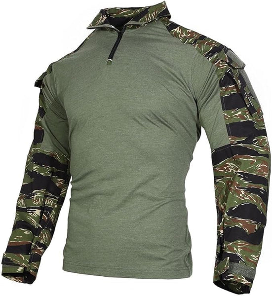 EMERSONGEAR Men's Tactical Shirt,Gen3 Airsoft Combat Army Paintball Quick Dry Long Sleeve BDU T-Shirt Top