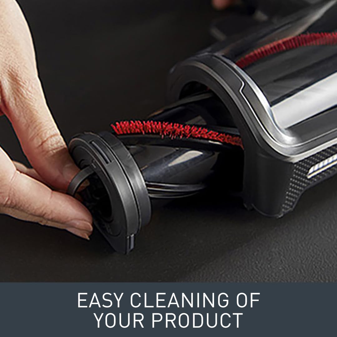 Tefal Cordless Stick Vacuum Cleaner X-Force 12.60 – 45 min Runtime, Handheld & Flexible Vacuum Cleaner, Pet & Car Tool, Red, TY98A2GO