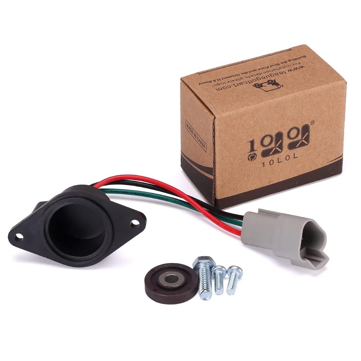 10L0L Golf Cart Speed Sensor,Club Car Speed Sensor IQ Fits for Club Car DS and Precedent ADC Electric Golf Cart Motor, Replaces OEM#1027049-01