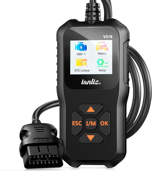 OBD2 Scanner Code Reade Diagnostic: OBD Reader Car Scanner Tool - Vehicle Faults Engine Fault Code Reader Scanner - Auto Motive Diagnostic Tool for All OBDII Vehicles from BMW Ford VW Audi