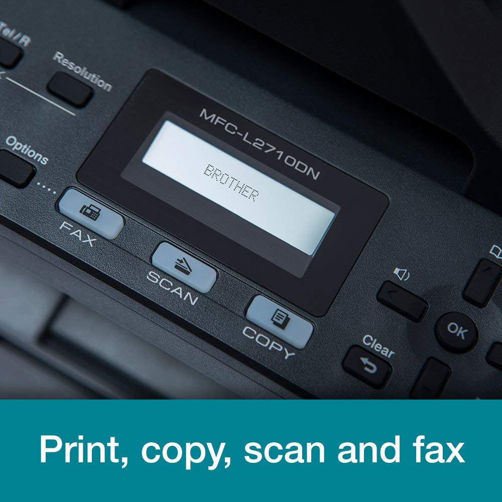 Brother HL-L2400DW Mono Laser Printer |Single function | Automatic 2-sided print |A4 |UK Plug