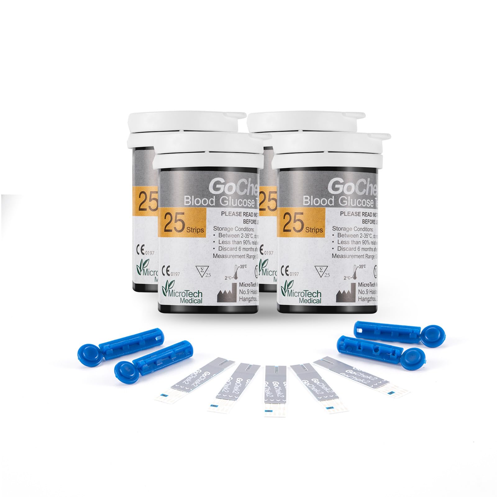 Blood Glucose Monitor Meter, Diabetes Testing Kit [2020 Upgrade] Blood Sugar Tester with 25 Test Strips and 25 Lancets - for UK Diabetics in mmol/L by Exactive EQ