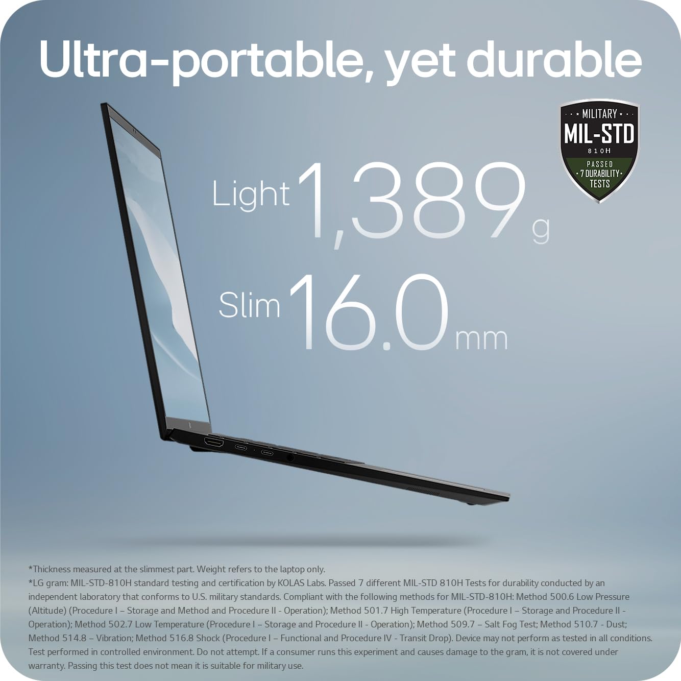 LG gram 16Z90TL - 16 Inch 2.5K IPS Ultra-Lightweight Laptop, Intel Core Ultra 7 256V 47TOPS NPU - EVO Edition, 16GB RAM, 1TB SSD, Windows 11 Home, gram Hybrid AI, Copilot+ PC, Black (2025)