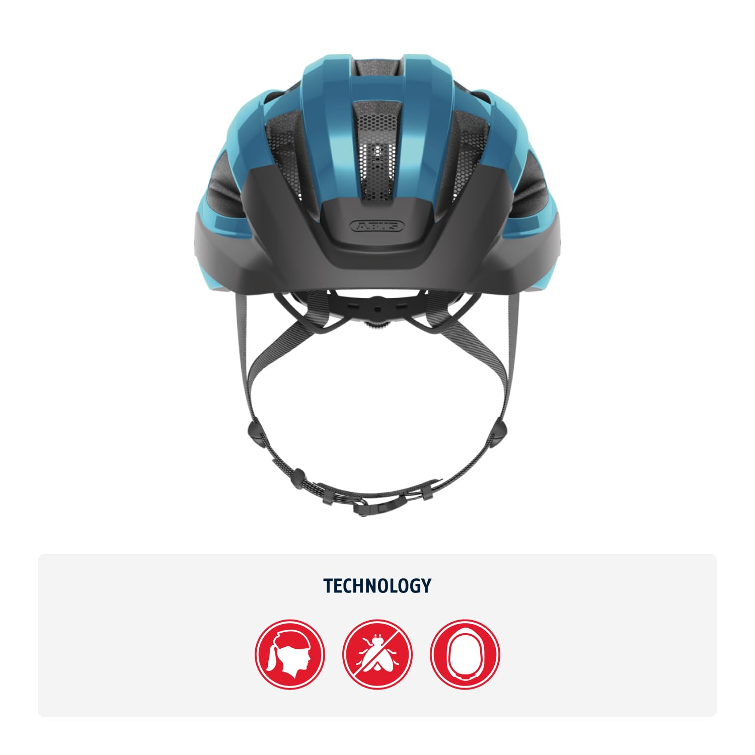 ABUS Macator Racing Bike Helmet - Sporty Bicycle Helmet for Beginners - for Women and Men