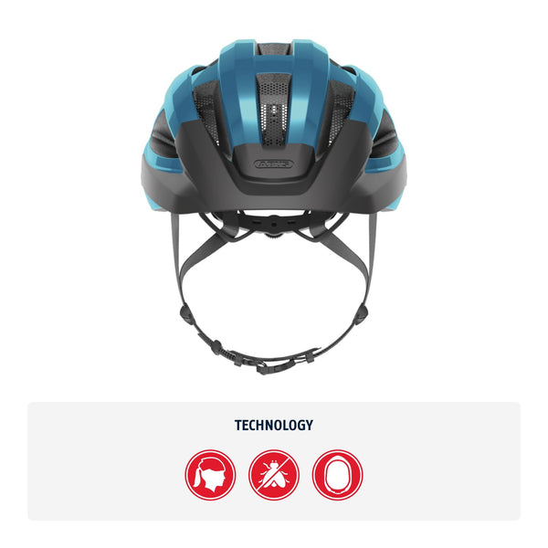 ABUS Macator Racing Bike Helmet - Sporty Bicycle Helmet for Beginners - for Women and Men