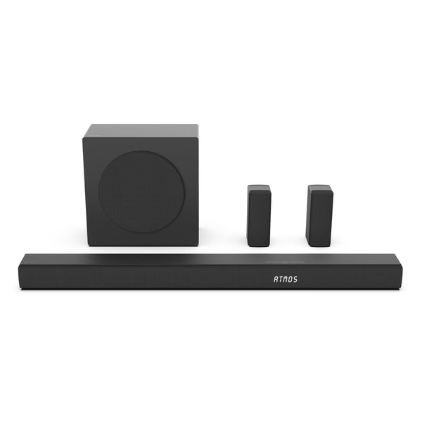Hisense AX5125H 5.1.2 Channel 500W Dolby Atmos Soundbar with Wireless Subwoofer& Up Firing Speakers& Turly Wireless Rear Speakers