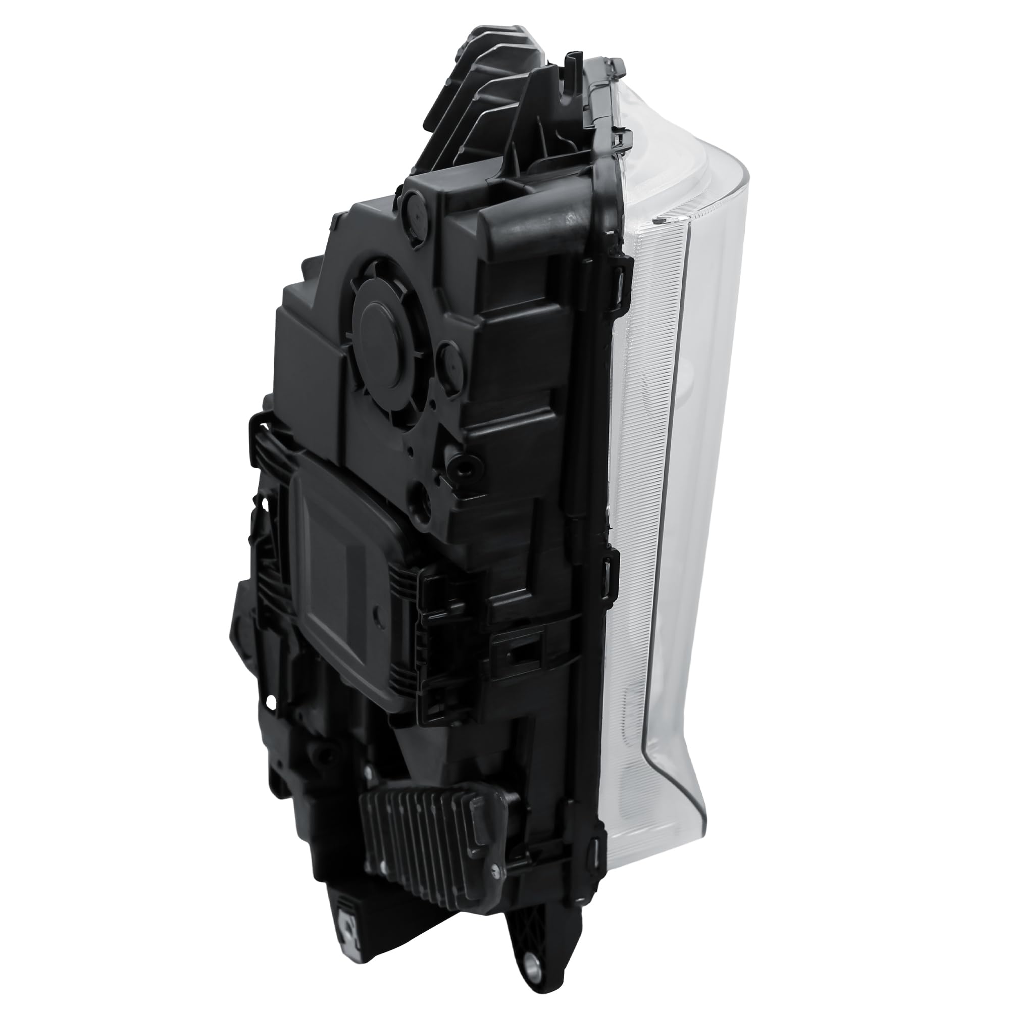 LONGLING Replacement Driver Right Side O/S Headlight Lamp Electric Adjustment for 2012-2020 Volvo Truck FH FM Version 4