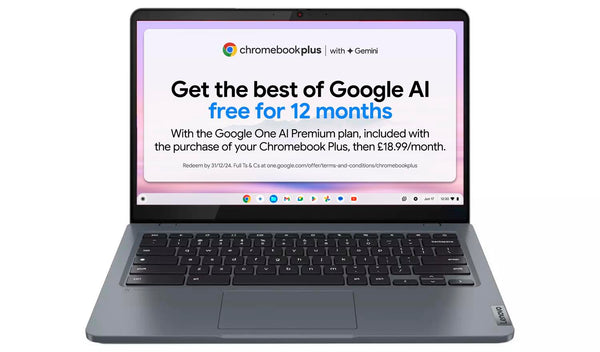 Lenovo IdeaPad Slim 3 Chromebook | 14 Inch FHD Laptop | MediaTek Kompanio 520 | 4GB RAM | 64GB eMMC | Chrome OS | Abyss Blue