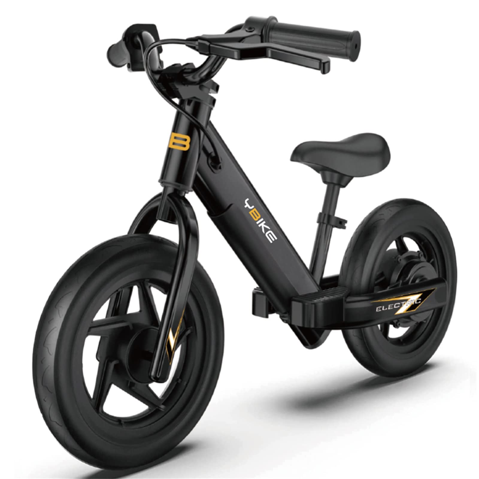 YBIKE Electric Balance Bike,12 Inch Kids Electric Bike for Ages 3-5 Years Old, Kids Balance Bikes with Adjustable Seat, Dirt Bike for Boys & Girls
