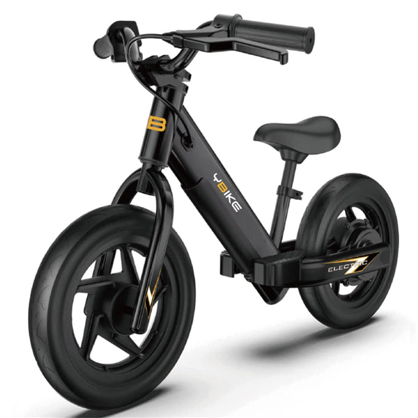 YBIKE Electric Balance Bike,12 Inch Kids Electric Bike for Ages 3-5 Years Old, Kids Balance Bikes with Adjustable Seat, Dirt Bike for Boys & Girls