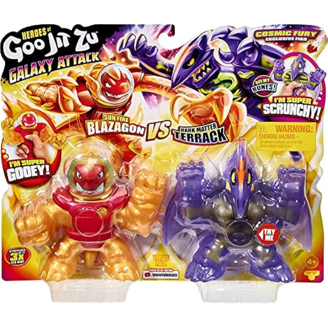 Heroes of Goo Jit Zu - GALAXY ATTACK VERSUS PACK, 41169