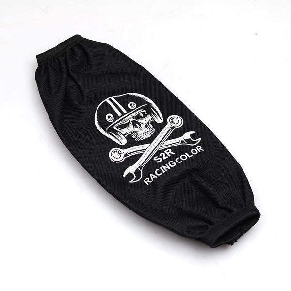 MiJunHD Motorcycle Rear Shock Absorber Pedal Shock Absorber Dust Cover Waterproof Cover Protective Cover ATV Electric Vehicle Off-road Motorcycle, 35CM (ROCKST)