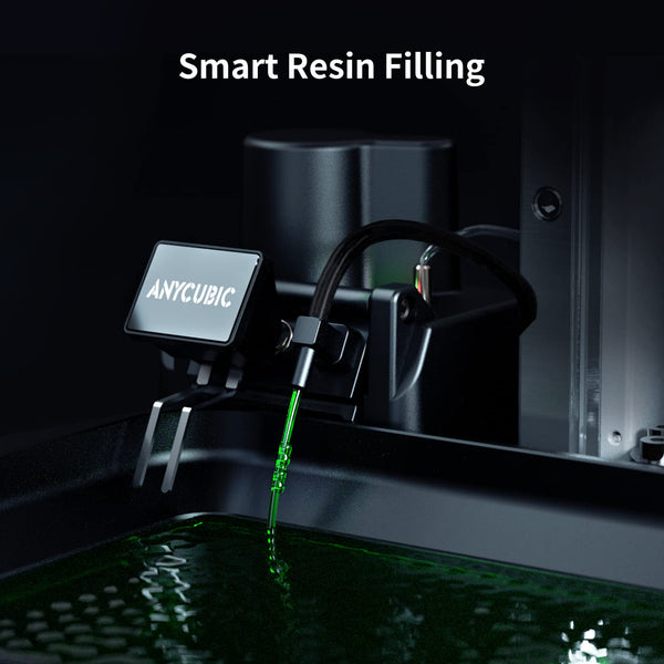 ANYCUBIC Photon Mono M7 Resin 3D Printer, 150mm/h Printing Speed, 10.1” 14K HD Mono Screen Resin Printer with Latest LighTurbo 3.0, Intelligent Assisted Printing System, Printing Size of 223*126*230mm