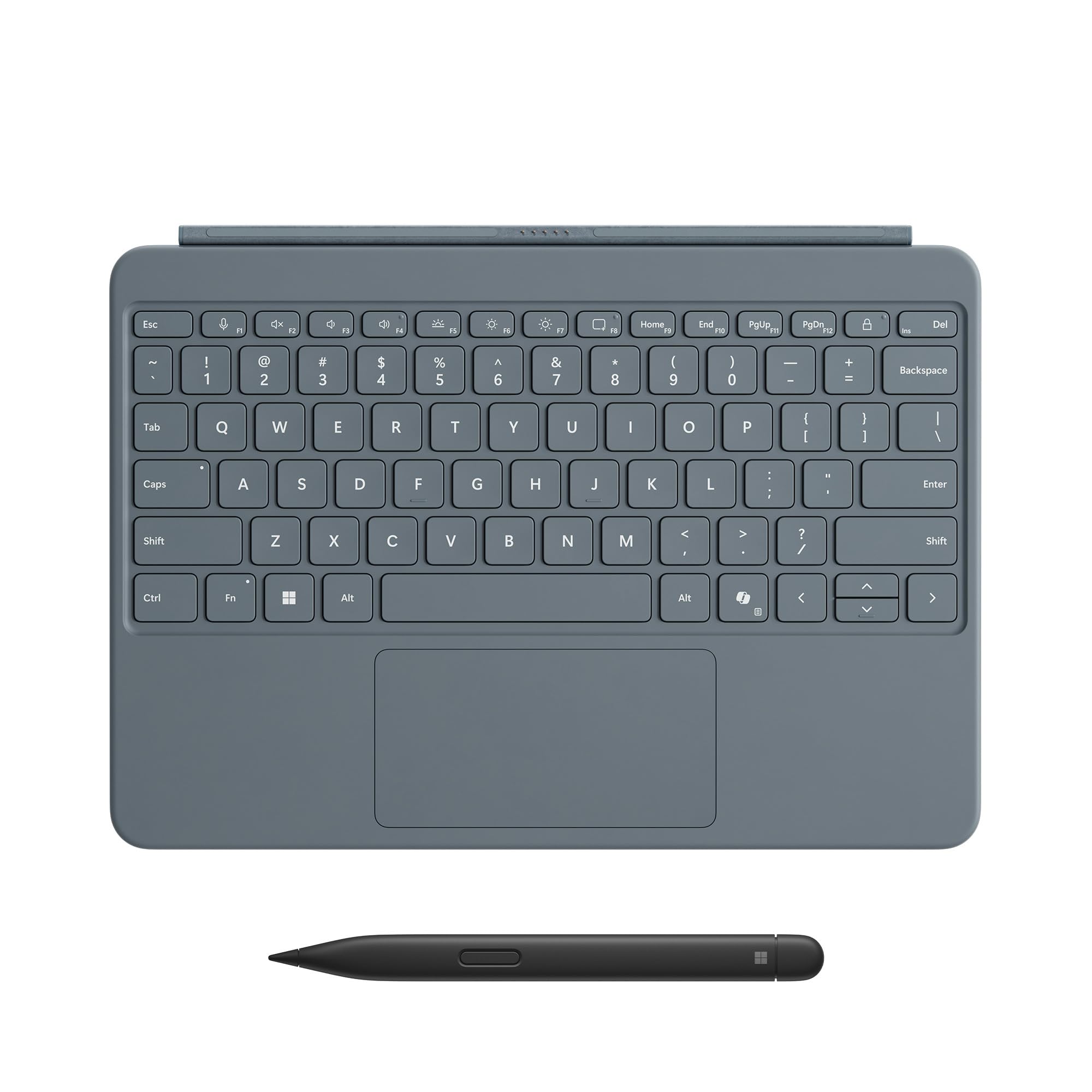 Microsoft Surface Pro Flex Keyboard with Slim Pen | Black | 2-in-1 Alcantara® Keyboard for Surface Pro Windows 11 Copilot+ PC