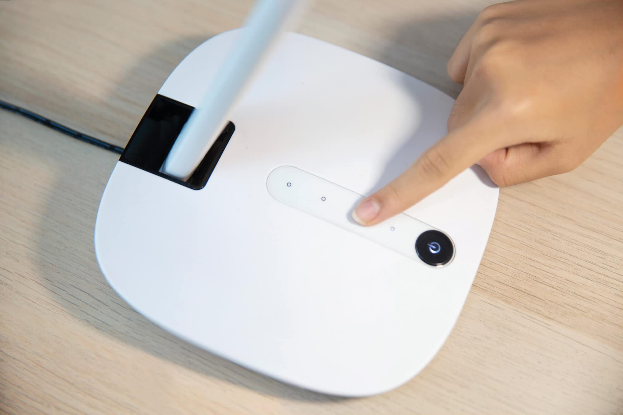 Philips LED RobotPlus Desk Lamp 14W Light [Cool White - White] for Home Indoor Lighting, Reading, Study, Office and Work.