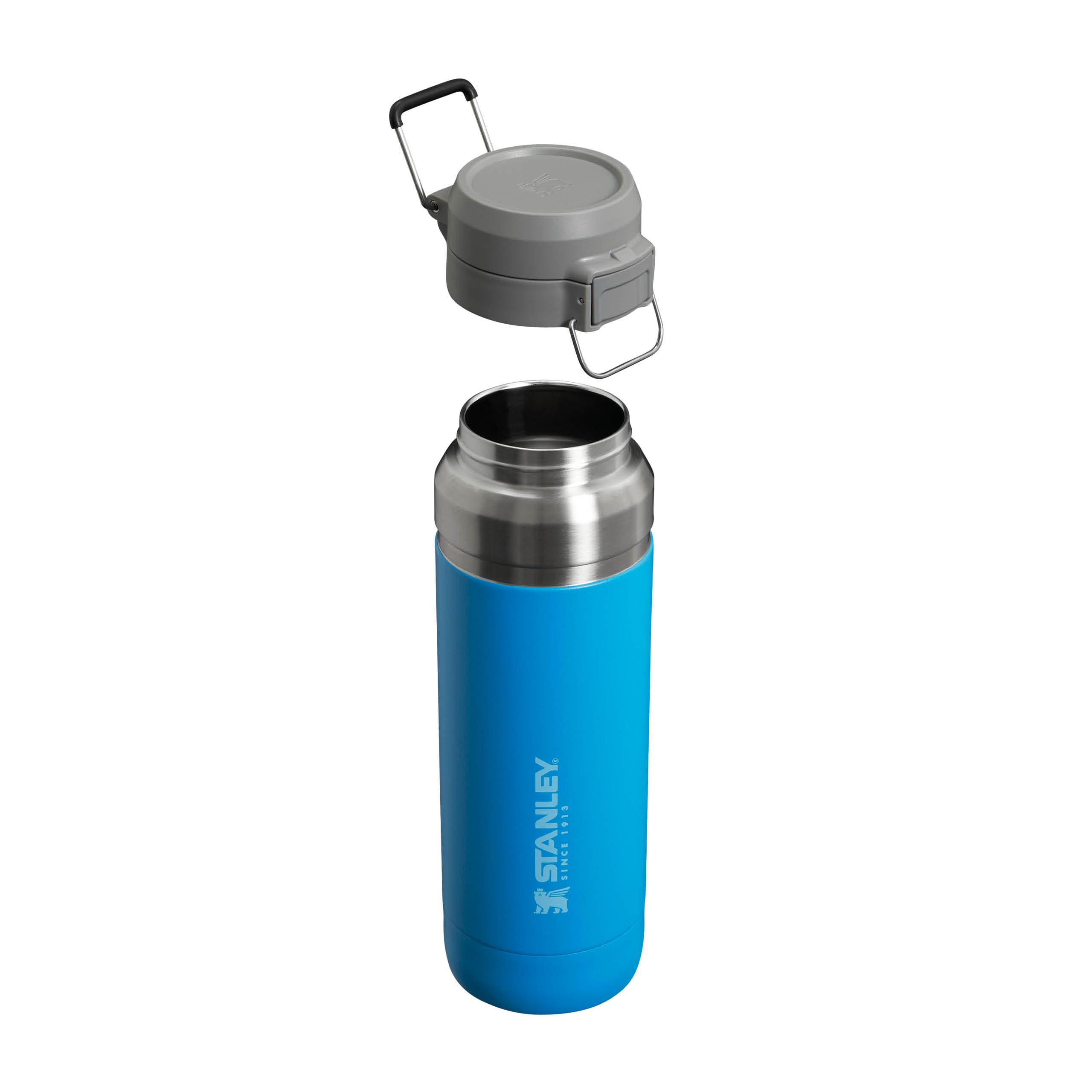 STANLEY Quick Flip Stainless Steel Water Bottle 0.47L - Keeps Cold For 7 Hours - Leakproof - BPA-Free Thermal Flask - Dishwasher Safe - Cup Holder Compatible
