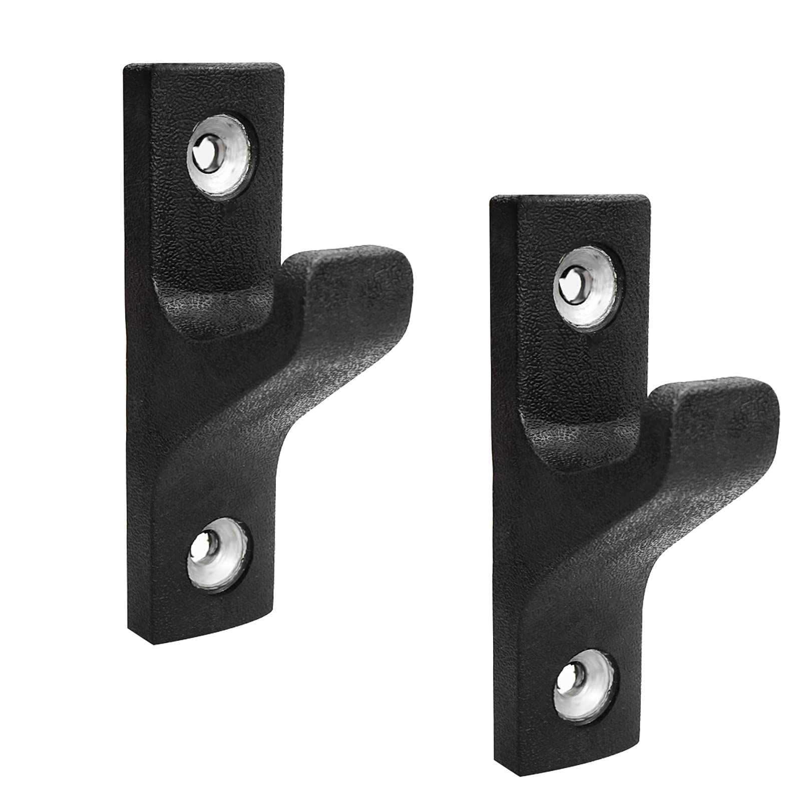 Aoneky Wall Mounted Barbells Rack Holder - Horizontal Steel Barbells Hanger Storage Equipment for Home Gym Fitness Exercise