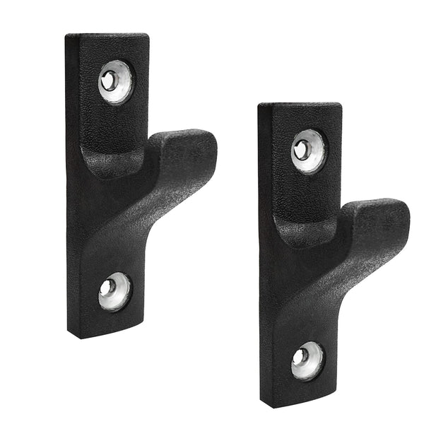 Aoneky Wall Mounted Barbells Rack Holder - Horizontal Steel Barbells Hanger Storage Equipment for Home Gym Fitness Exercise