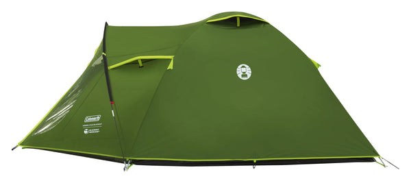 Coleman Tent Darwin 2-4 Person | Compact Lightweight Dome Tent | Models with Darkened Bedroom | Camping, Festival and Hiking Tent | 4500mm Waterproof | with Sewn-in Groundsheet