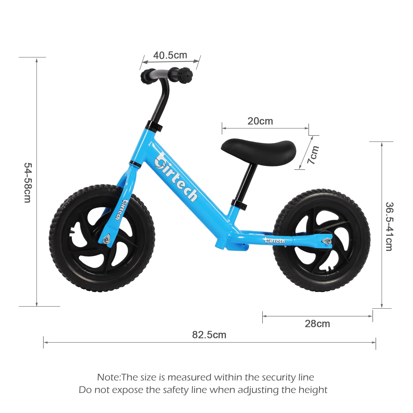 Balance Bike for Toddlers, Kids - 2, 3, 4 Year Olds, Bicycle Toys for 1 Year Old Boys Girls, No Pedal Training Bicycle Toddler Bike