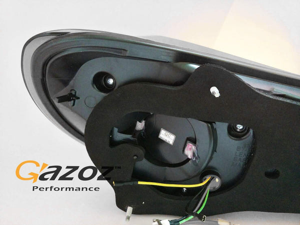 GAZOZ PERFORMANCE LED Black Smoke Tail Rear Light Lamp compatible with GT86 Scion FRS FR-S BRZ