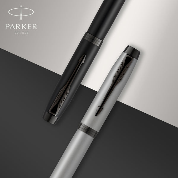 Parker IM Ballpoint Pen | Dark Espresso with Medium Point Blue Ink Refill | Gift Box