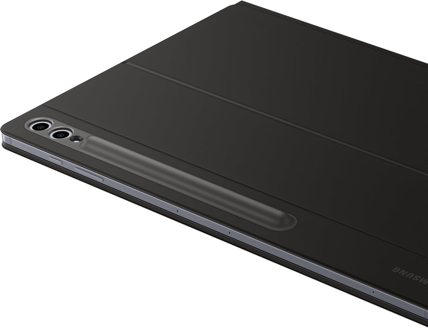 Samsung Galaxy Official AI Book Cover Keyboard with Trackpad for Galaxy Tab S10 Ultra, S9 Ultra, Black
